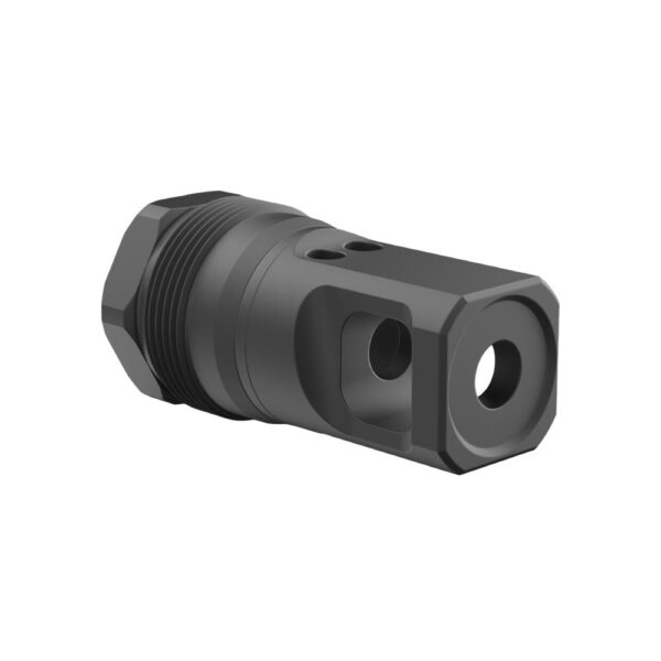 Breek Arms Plan B Echo Single-Port Muzzle Brake .223/5.56 1/2x28 Thread Black