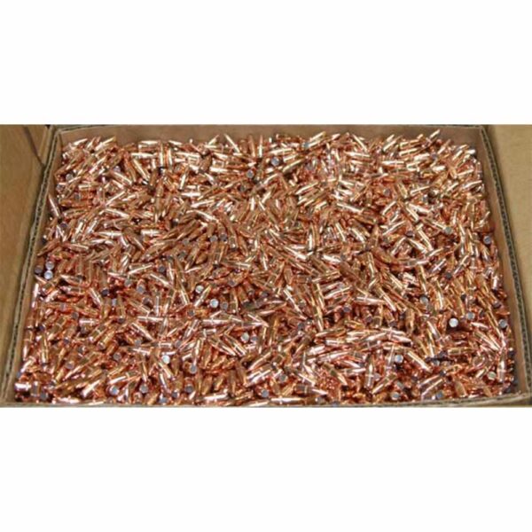 Hornady Traditional / FMJ Rifle Bullets .22 cal .224" 55 gr FMJ-BT With Cannelure (W/C) - 1000/ct