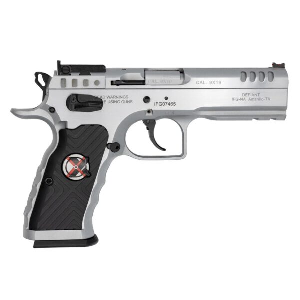 IFG Tanfoglio Stock I Xtreme Handgun 9mm Luger 17rd Magazine(3) 4.5" Barrel Chrome