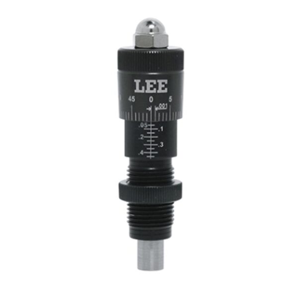 Lee Carbide Factory Crimp Micrometer Seater Adapter .380/9mm Luger/.40 S&W/10mm