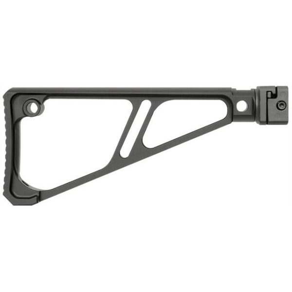 Midwest Industries Picatinny Side Folding Fixed Extruded Stock Black