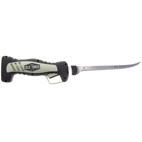 Old Timer Lithium Ion Electronic Fillet Knife 8" Blade Black