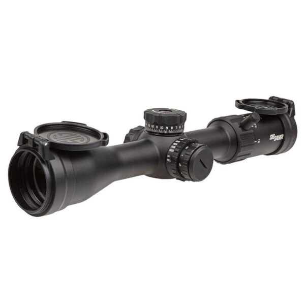 Sig Sauer Whiskey 4 Rifle Scope 3-12x44 30mm SFP BDC-1 Non-Illum Black