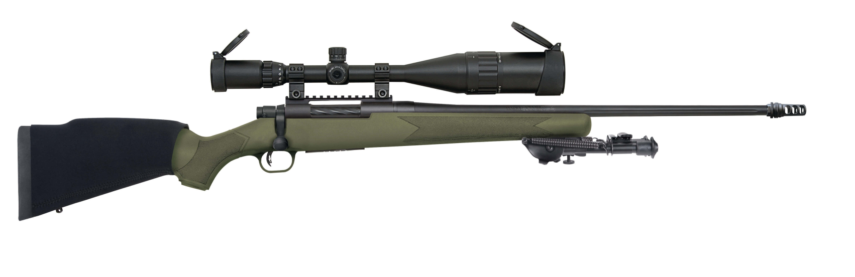 MOSSBERG PATRIOT NIGHT TRAIN 308WIN 22" 5RD OD GRN/BLK