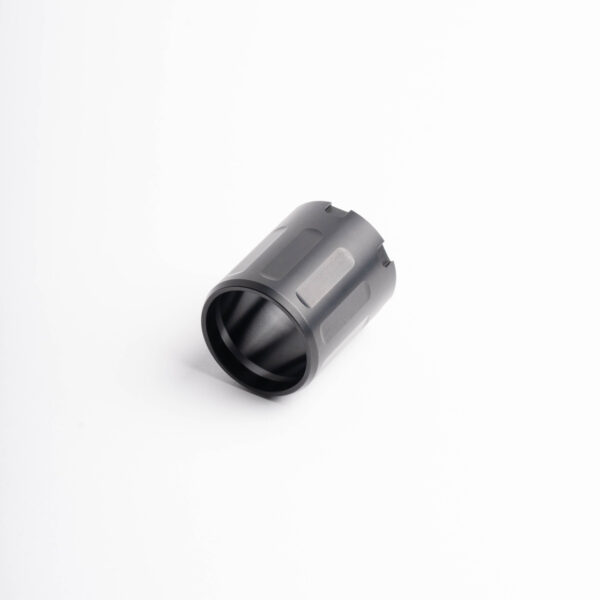 DEAD AIR BLAST SHROUD FOR DA458 XENO, DA452 KEYMICRO AND OTHERS 1-1/8-28 ADAPTERS