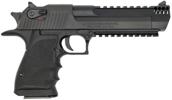 MAGN RSRCH DE 429 MARK XIX 6"BLK ALUM FRM & BLK SLD