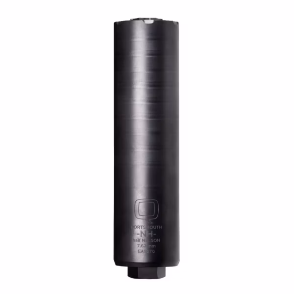 Q HALF NELSON 7.62 DIRECT THREAD 5/8X24 BLACK