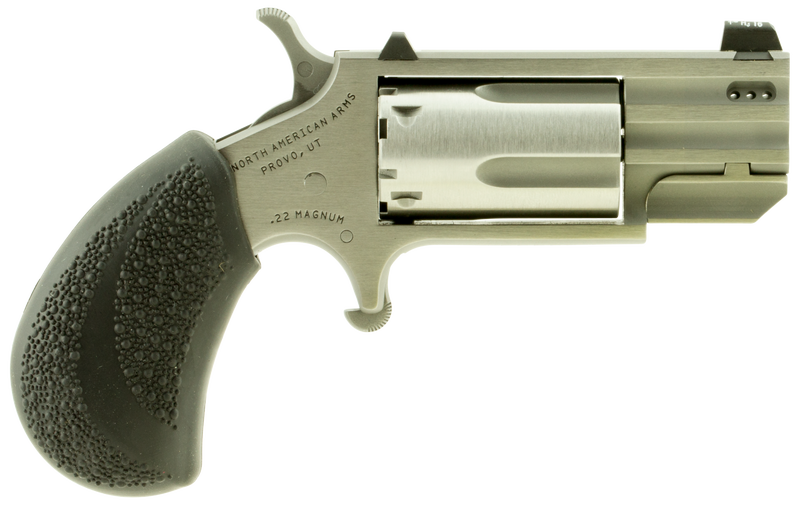 NORTH AMERICAN ARMS PUG 22MAG REV 1" SS PORTED
