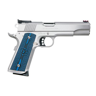 GOLD CUP TROPHY 9MM LUGER 5'' BBL (1)9RD MAG SS/BLUE