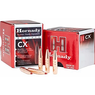 CX .30 CALIBER (0.308'') 150GR POLYMER TIP BOAT TAIL 50/BOX