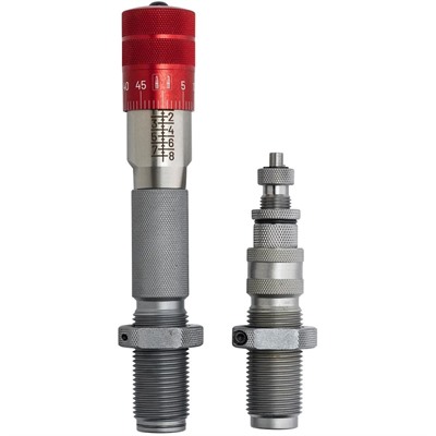 MATCH GRADE 300 WIN MAG FULL LENGTH 2-DIE SET W/MICROMETER