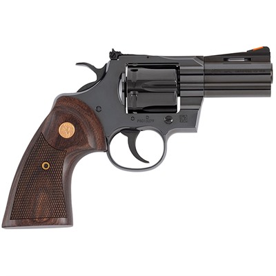 PYTHON 357 MAGNUM 3'' BBL 6RD GLOSS BLUED