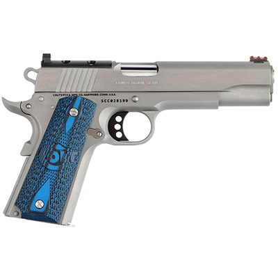 COMPETITION 45 ACP OPTICS READY 5'' BBL (1)8RD MAG BLUED/BLUE