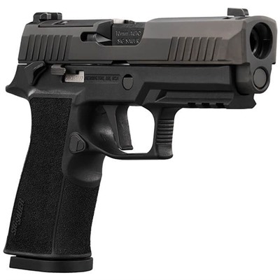 P320 XTEN COMP 10MM AUTO 3.8'' BBL (2)10RD MAG MS BLACK