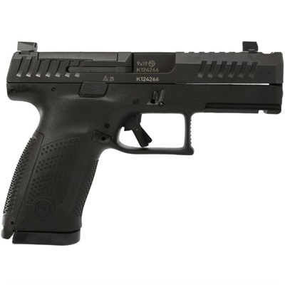 P-10 C 9MM LUGER OPT READY PORTED 4.02'' BBL (2)17RD MAGS BLK