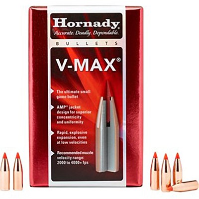V-MAX 22 CALIBER (0.224'') 55GR PTFB 250/BOX