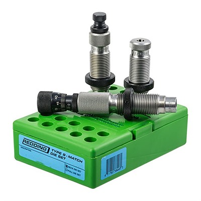 TYPE S MATCH BUSHING NECK DIE SET 6MM BR REM