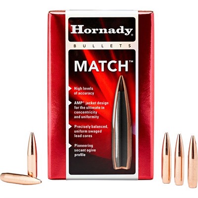 MATCH 30 CALIBER (0.308'') 168GR BTHP 250/BOX