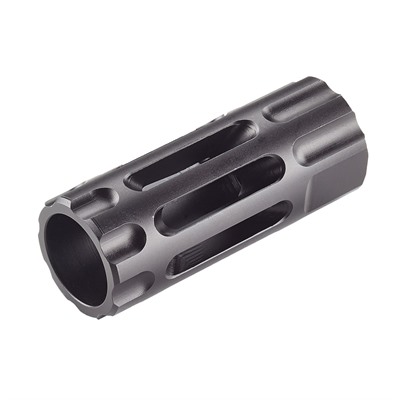 MUZZLE BRAKE Q-COMP 11/16-24 STEEL BLACK