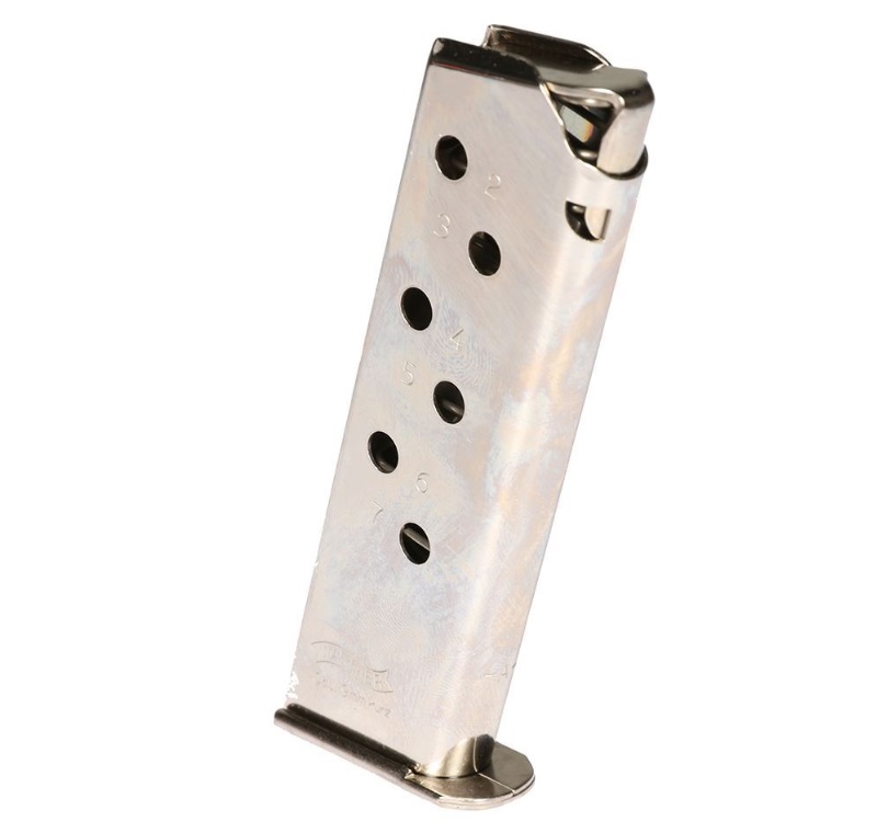 WALTHER ARMS MAGAZINE PPK/S 380ACP 7RD NKL