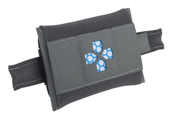 Blue Force Gear -  Micro Trauma Kit NOW! - Belt Mount -  Empty (no medical contents) - Wolf Gray