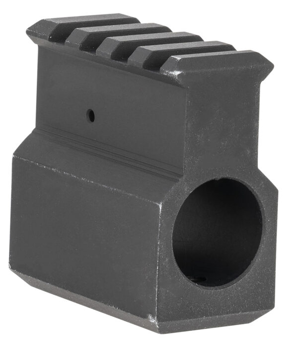 LBE Unlimited ARRGBUH Railed Gas Block Upper Receiver Height AR Platform Black Anodized Aluminum