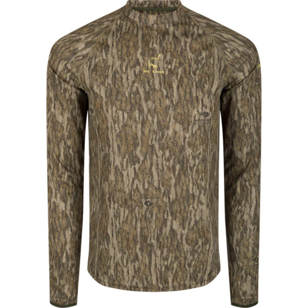 Drake Ol' Tom Mens Early Bird LS Performance Crew MO Bottomland 2XLarge
