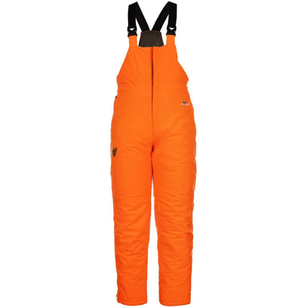 Blocker Drencher Insulated Bib Blaze Orange Large