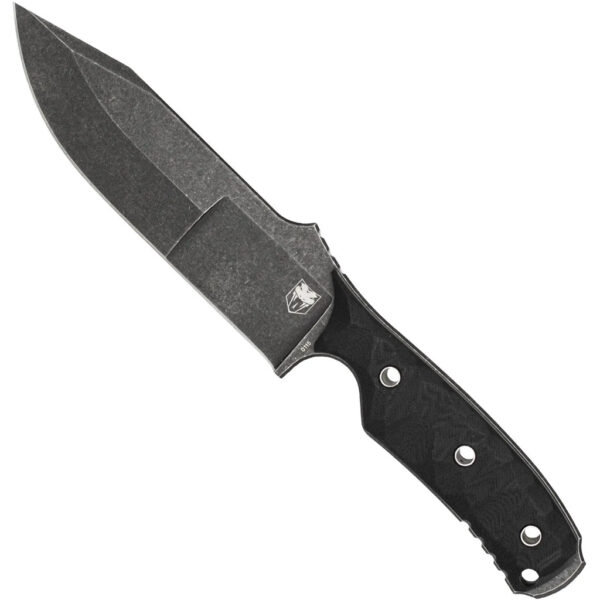 CobraTec Recondo G10 Fixed Blade Knife Fixed Blade Black/Stonewash