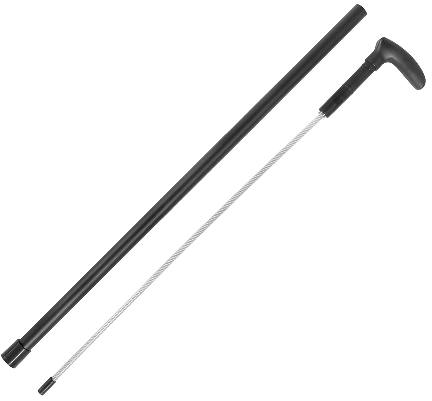 Cold Steel CSCN38CBL Cable Whip Cane Black Carbon w/Zinc Plating 32" OAL