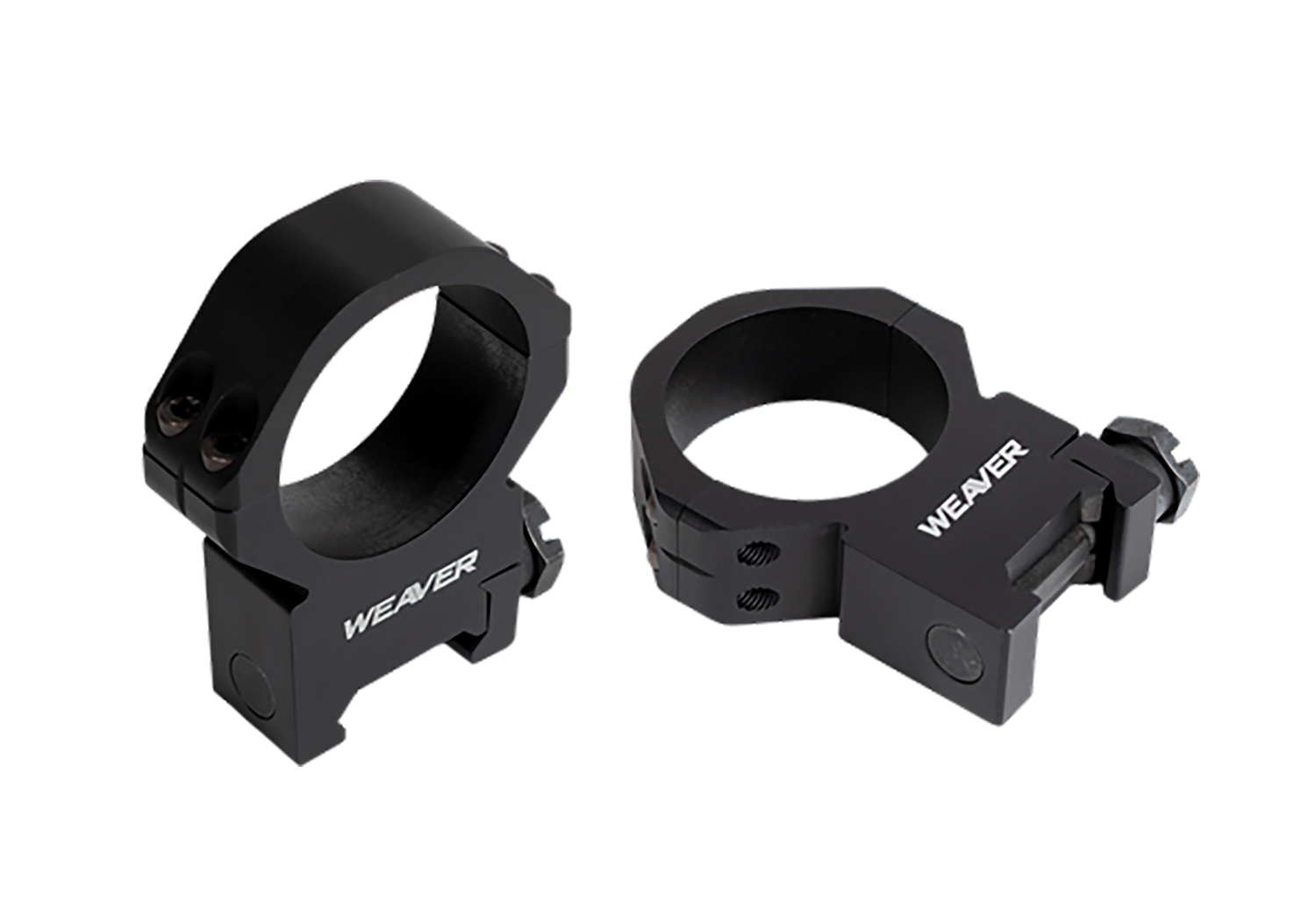 Weaver Mounts 99520 Precision Tactical Black Aluminum 30mm Tube Low