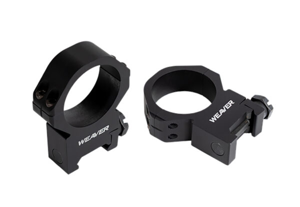 Weaver Mounts 99521 Precision Tactical  Black Aluminum 30mm Tube Medium