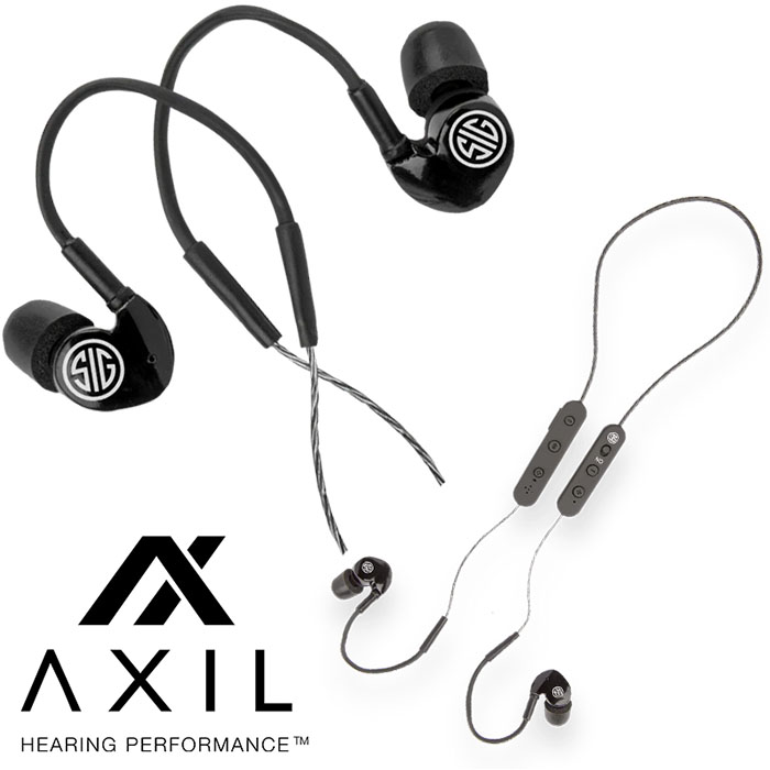 Sig Branded GS Extreme Ear Buds 19-29 dB SNR / 13-23db NRR