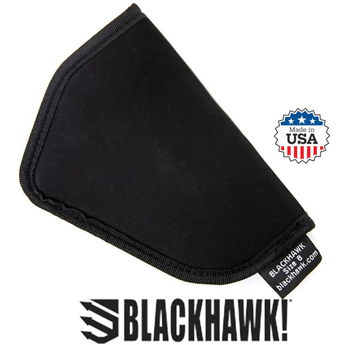 TecGrip Inside the Waistband Ambidextrous Black SZ 08