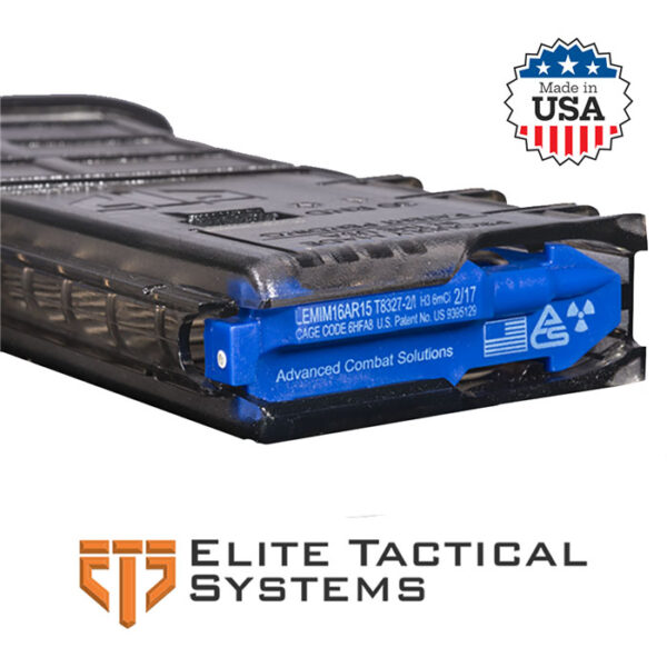 AR15 Mag, 30RD, Smoke, Non-Coupled with Tritium Follower