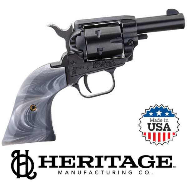 Barkeep 22LR 2 inch barrel 6 Round Black with Grey Pearl Grips