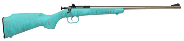 KSA CRICKETT BLUE SYN 22LR GOLD WEBBED SS