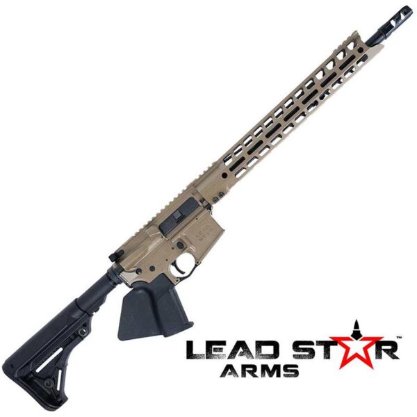 Grunt Rifle 5.56 16 inch barrel 10 Round Flat Dark Earth w 15 inch Handguard Cal