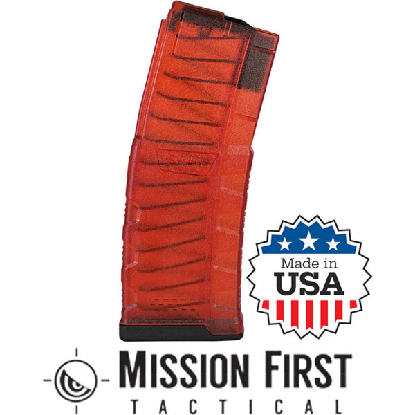EXD Magazine 5.56 NATO 30 Round Translucent Red