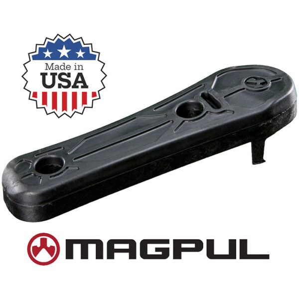 Enhanced Rubber Buttpad .55 inch Black