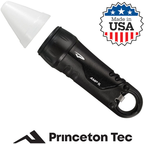 AMP Flashlight 100 Lumens with Bottle Opener Black