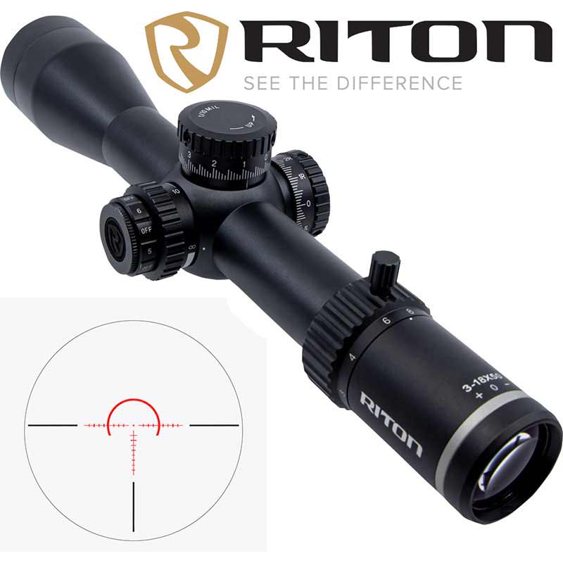 X7 Conquer 3-18x50 Black