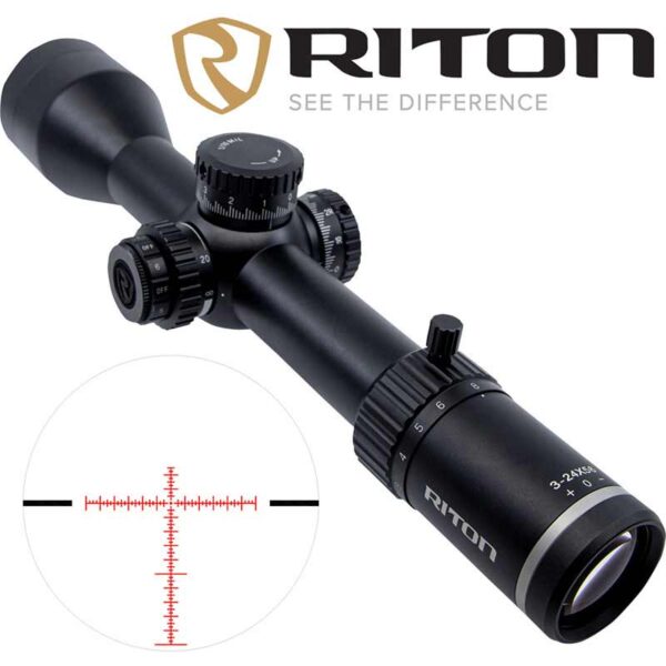 X7 Conquer 3-24x50 Black