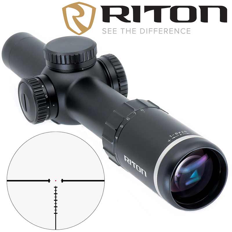 X7 Primal 1-8x28 Black