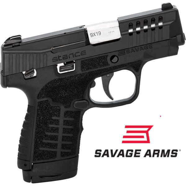 Stance 9MM 3.2 inch barrel 8 Round Black Manual Safety