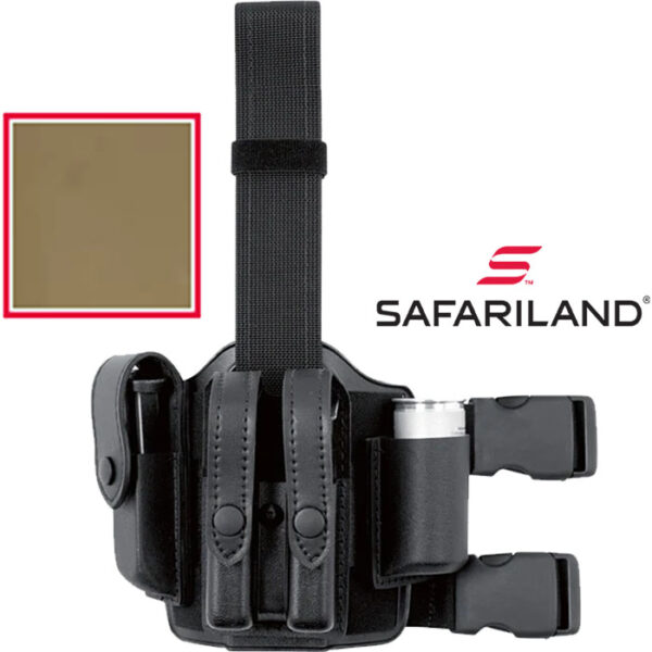 Leg Shroud for 6004 Tactical Holster with Dual Straps Flat Dark Earth