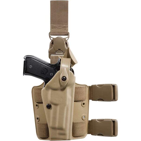 6005 SLS Tactical Beretta 92 Left Hand Flat Dark Earth with Quick Release
