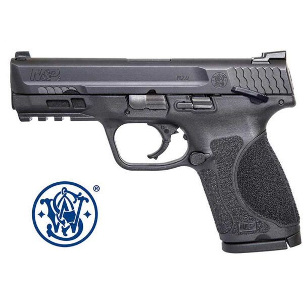M&P 2.0 Compact 9MM 4 inch barrel 15 Round Black Night SightsThumb Safety with 3