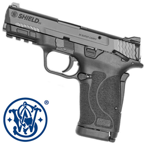 Shield EZ 2.0 30 Super Carry 3.675 inch barrel 10 Round Black with Thumb Safety