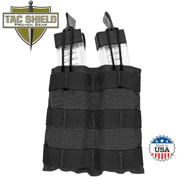 Double Speed Load SMG Molle Pouch Black